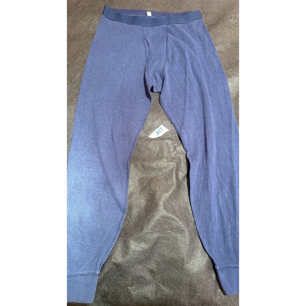 Croft & Barrow Mens Pants M Medium Blue Tight Fitted Bottoms